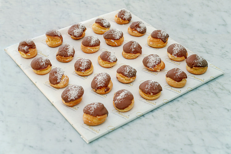 Choux buns platter
