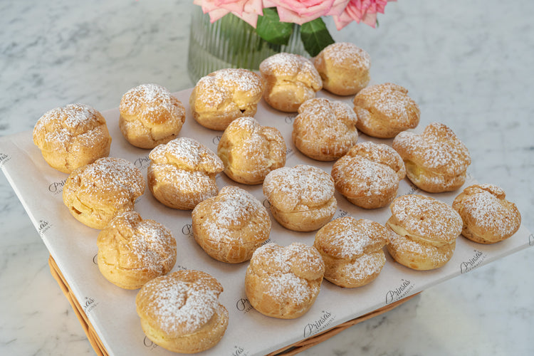 Choux buns platter